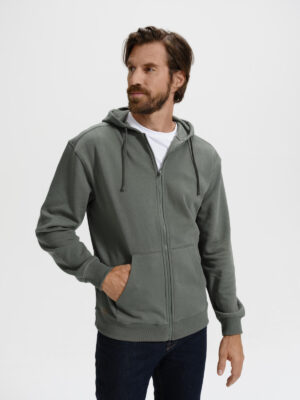 Malfini Trendy Zipper 410 – Muška hoodica s patentnim zatvaračem