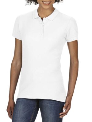 GIL64800 – Gildan SOFTSTYLE™ ženska double piqué polo majica