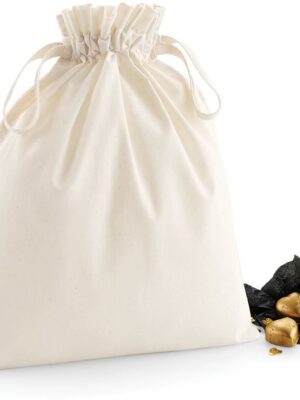 Westford Mill W118 Organic pamučna vrećica s vezicom